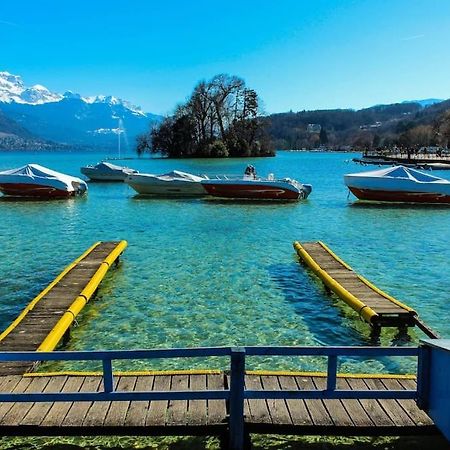 Androsace Appartement Dans Chalet Bois Avec Jacuzzi Privatif Terrasse Et Vue Montagne Les Villards-sur-Thones Exterior foto